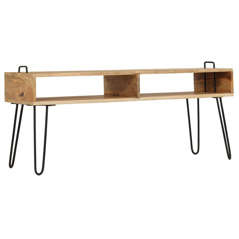 Tv-meubel 110x35x45 cm massief mangohout MeubelReus