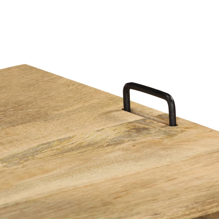 Tv-meubel 110x35x45 cm massief mangohout MeubelReus