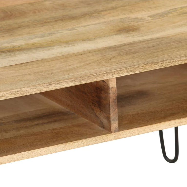 Tv-meubel 110x35x45 cm massief mangohout MeubelReus