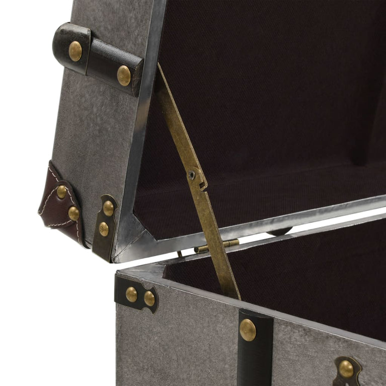 Salontafel 102x51x47,5 cm MDF en aluminium MeubelReus