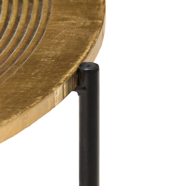 Tafelset met messing bedekt MDF 2-delig MeubelReus