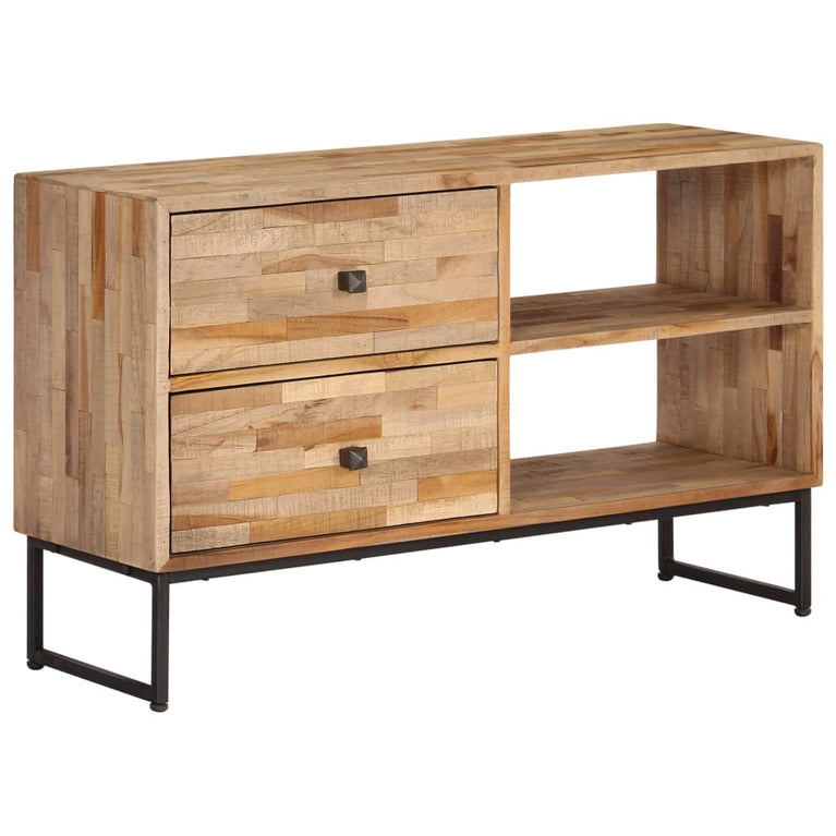 Tv-meubel 90x30x55 cm gerecycled teakhout MeubelReus