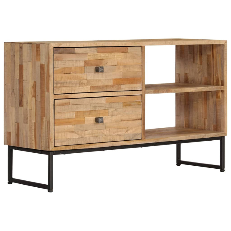 Tv-meubel 90x30x55 cm gerecycled teakhout MeubelReus