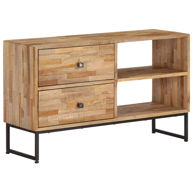 Tv-meubel 90x30x55 cm gerecycled teakhout MeubelReus