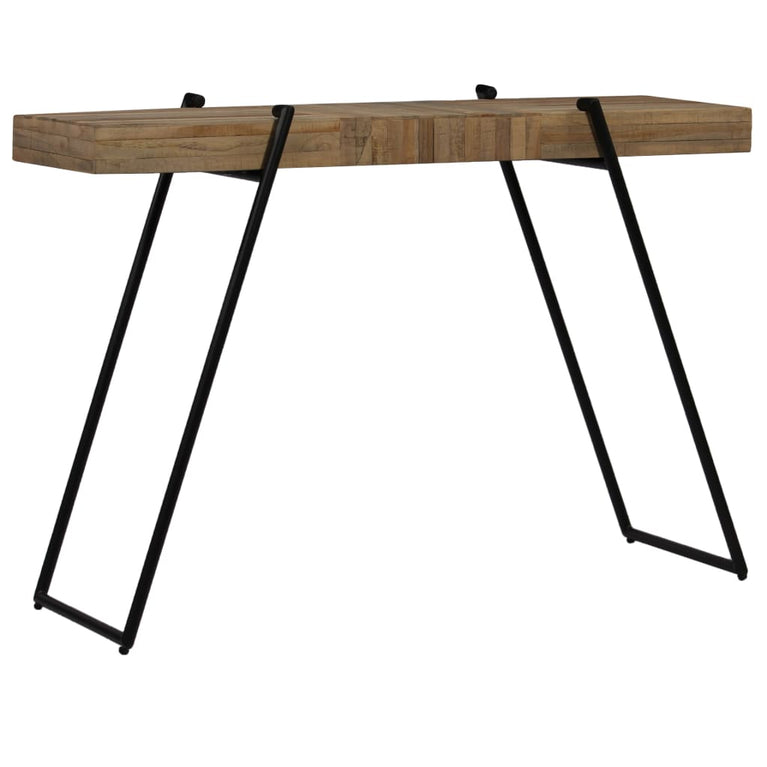 Wandtafel 120x35x81 cm gerecycled teakhout MeubelReus