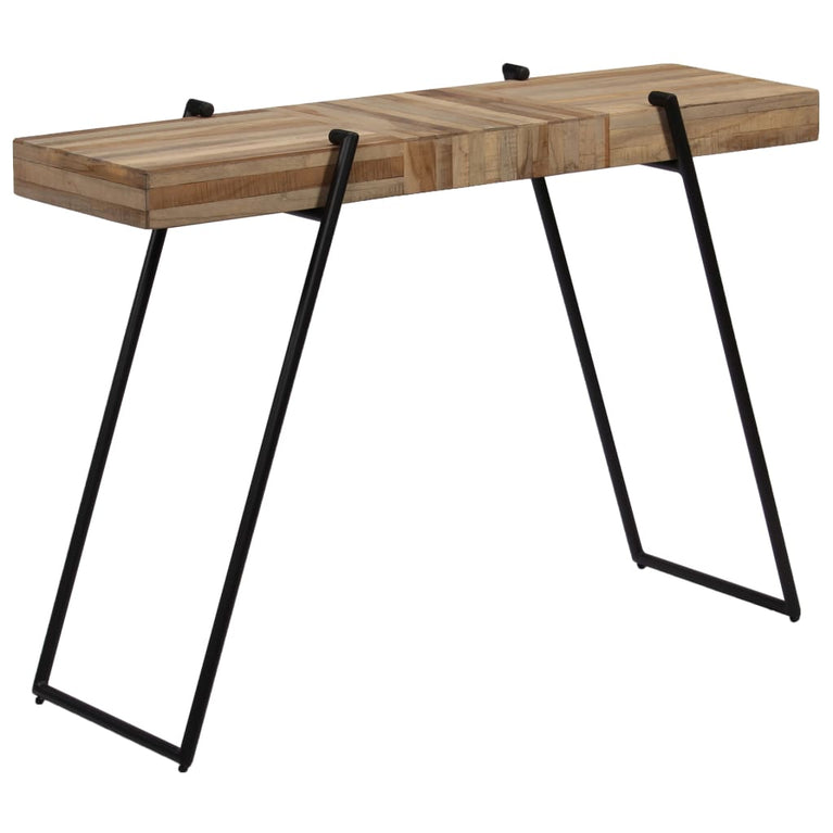 Wandtafel 120x35x81 cm gerecycled teakhout MeubelReus