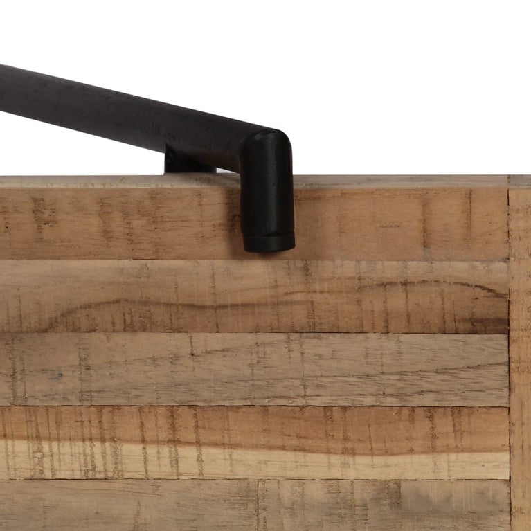 Wandtafel 120x35x81 cm gerecycled teakhout MeubelReus