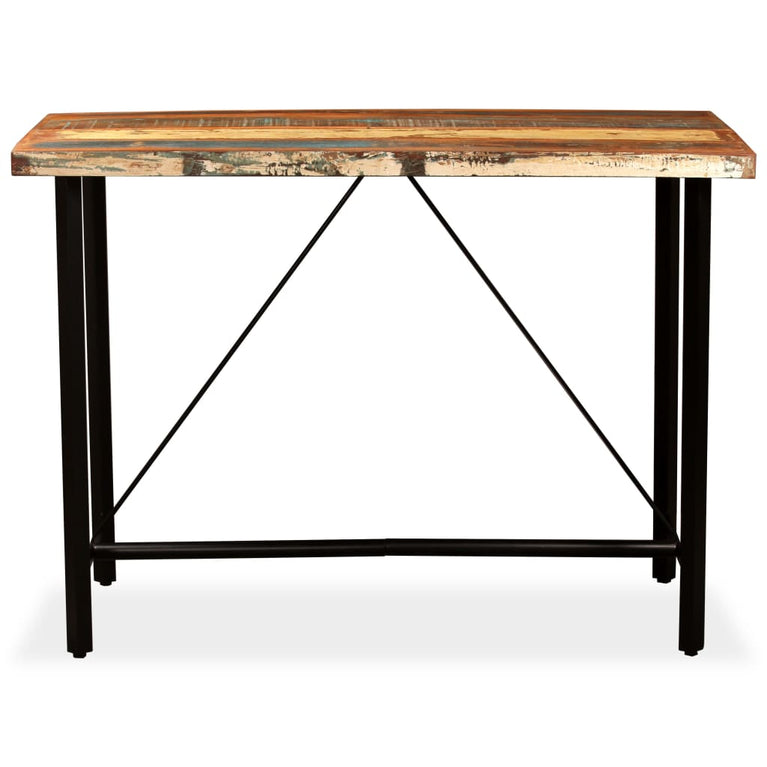 Barset massief gerecycled hout 7-delig MeubelReus