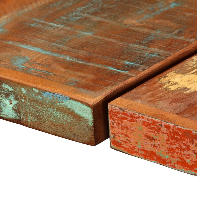 Barset massief gerecycled hout 7-delig MeubelReus