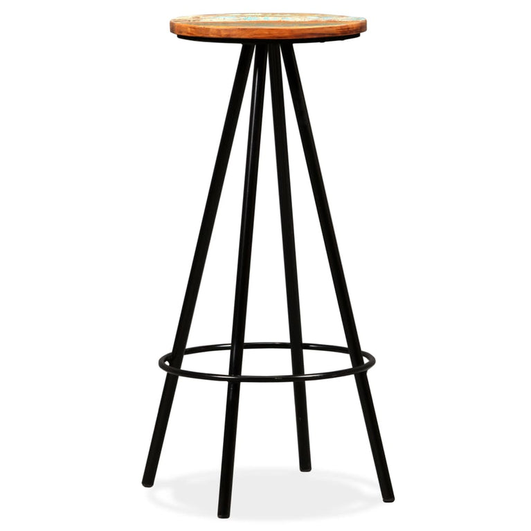 Barset massief gerecycled hout 7-delig MeubelReus