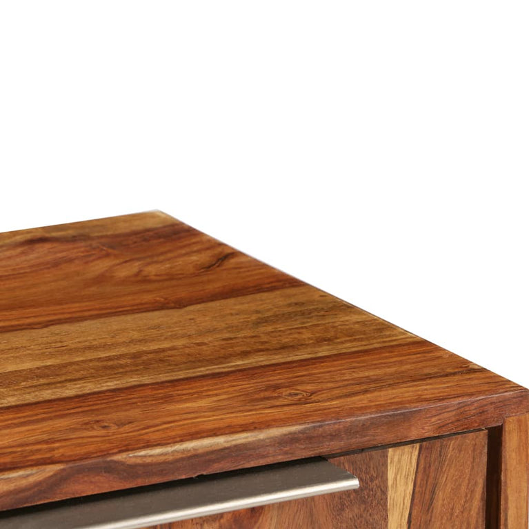 Tv-meubel 118x30x40 cm sheeshamhout met honing afwerking MeubelReus