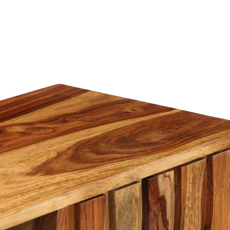 Tv-meubel 118x30x40 cm massief sheeshamhout MeubelReus
