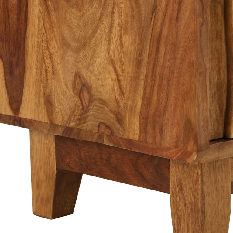 Tv-meubel 118x30x40 cm massief sheeshamhout MeubelReus