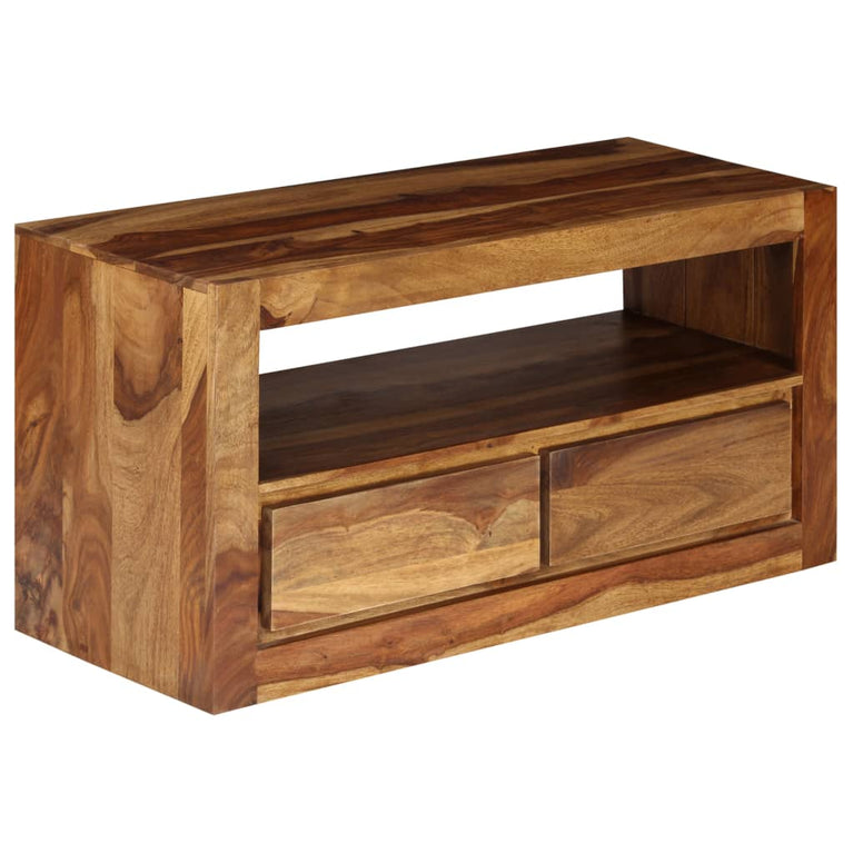 Tv-meubel 80x30x40 cm massief sheeshamhout MeubelReus