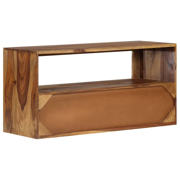 Tv-meubel 80x30x40 cm massief sheeshamhout MeubelReus