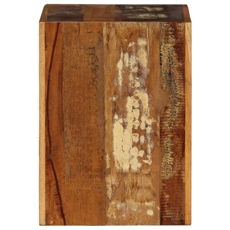 Kruk 40x30x40 cm massief gerecycled hout MeubelReus