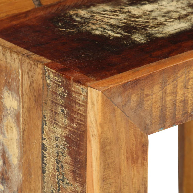 Kruk 40x30x40 cm massief gerecycled hout MeubelReus