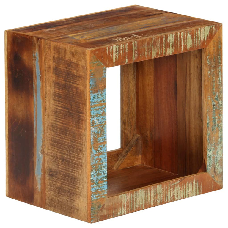 Kruk 40x30x40 cm massief gerecycled hout MeubelReus