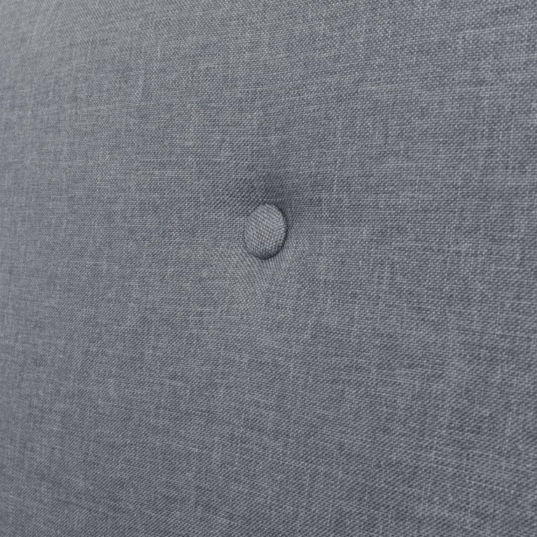 Bankstel stof lichtgrijs 2-delig