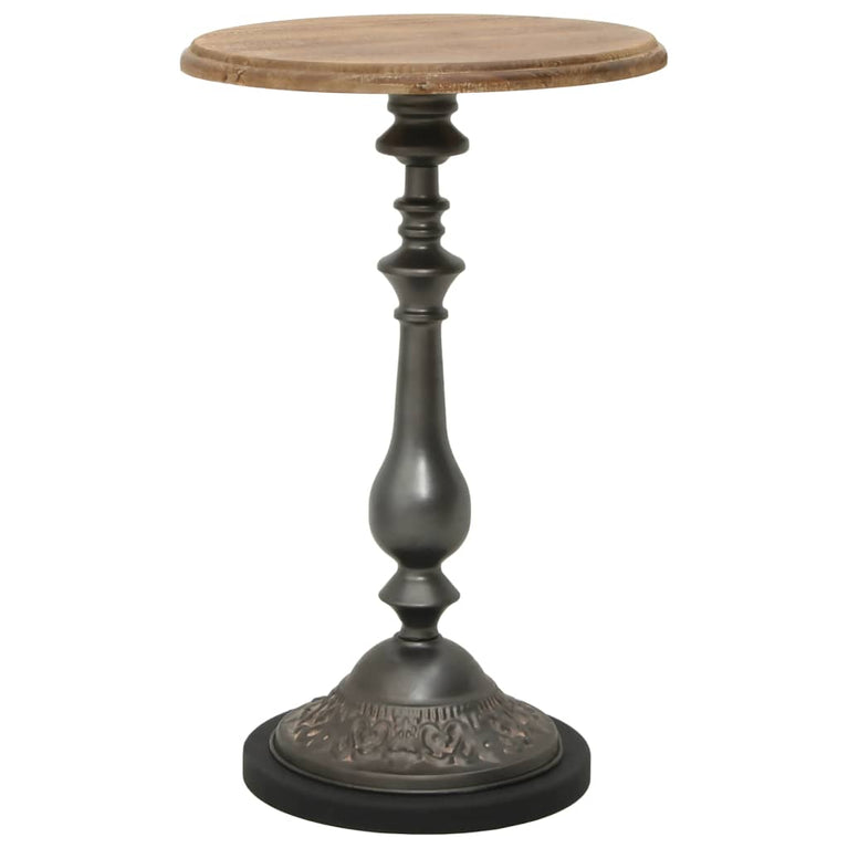 Bijzettafel 40x64 cm massief vurenhout bruin MeubelReus
