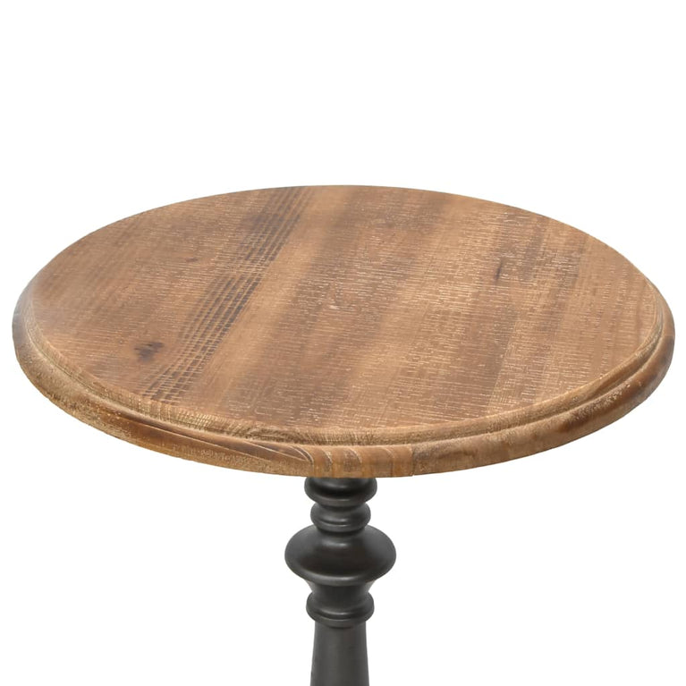 Bijzettafel 40x64 cm massief vurenhout bruin MeubelReus