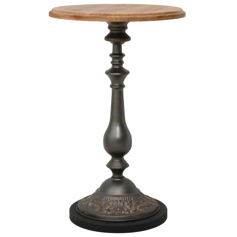 Bijzettafel 40x64 cm massief vurenhout bruin MeubelReus