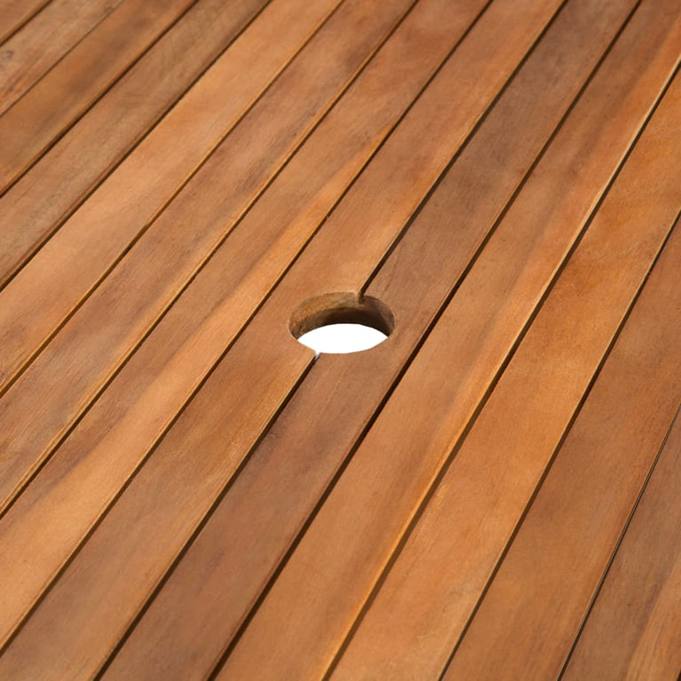 Tuintafel 150x90x74 cm massief acaciahout MeubelReus