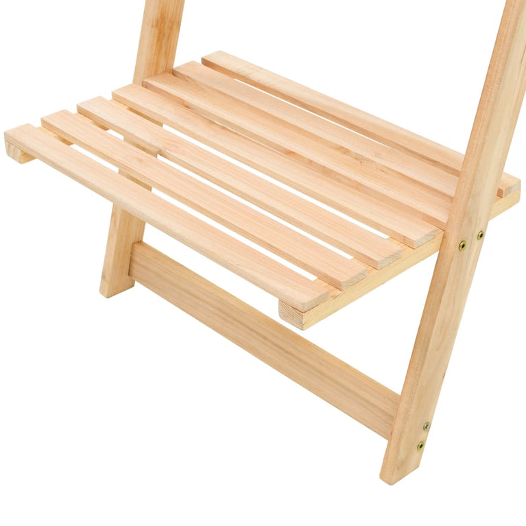 Wandrek ladder 41,5x30x176 cm cederhout