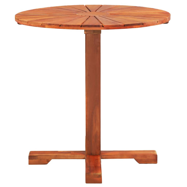 Bistrotafel 70x70 cm massief acaciahout MeubelReus