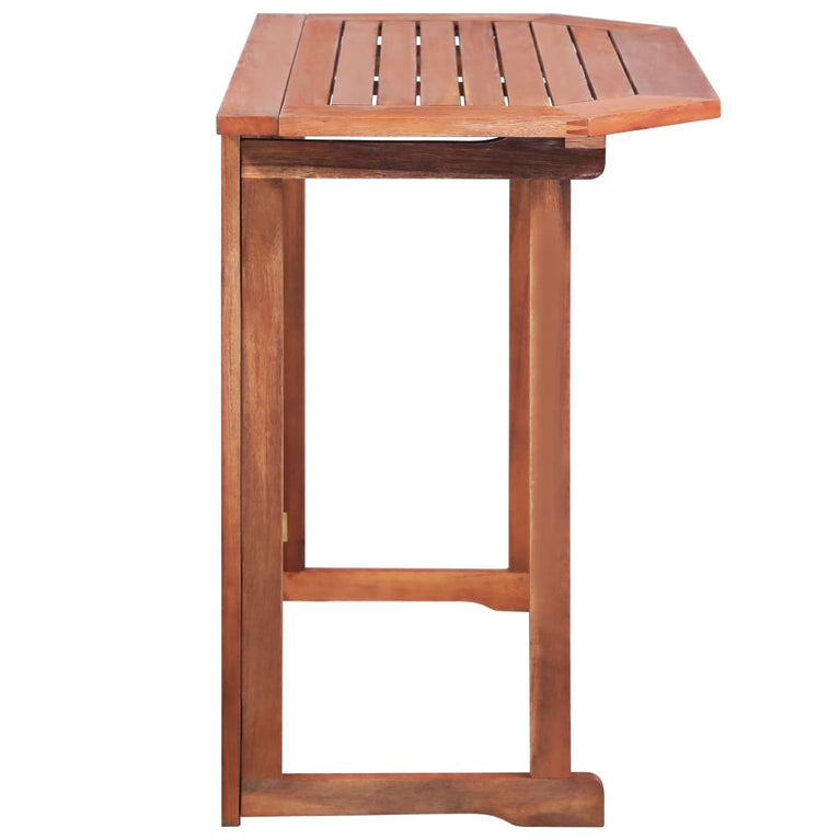 Bistrotafel 90x50x75 cm massief acaciahout MeubelReus