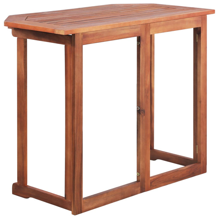 Bistrotafel 90x50x75 cm massief acaciahout MeubelReus