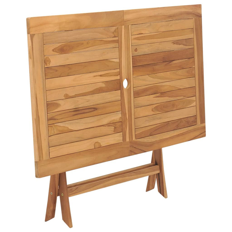 Tuintafel inklapbaar 120x70x75 cm massief teakhout MeubelReus