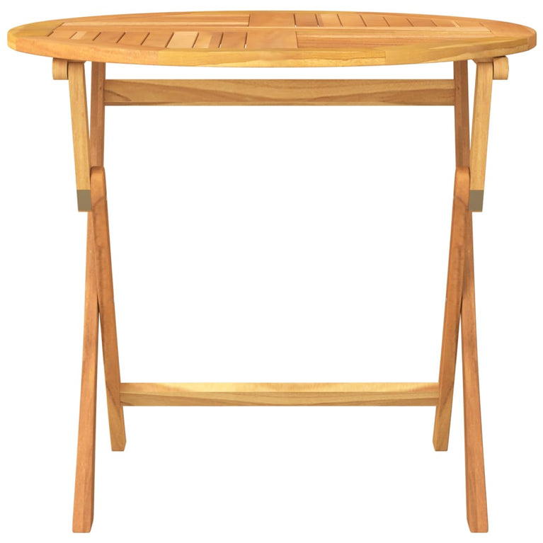 Tuintafel inklapbaar 85x76 cm massief teakhout MeubelReus