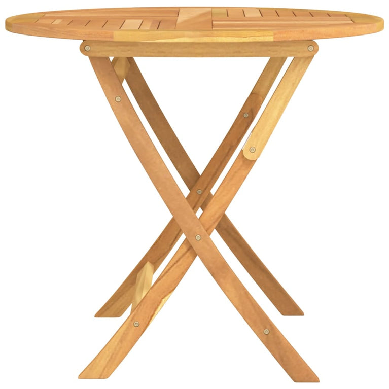 Tuintafel inklapbaar 85x76 cm massief teakhout MeubelReus