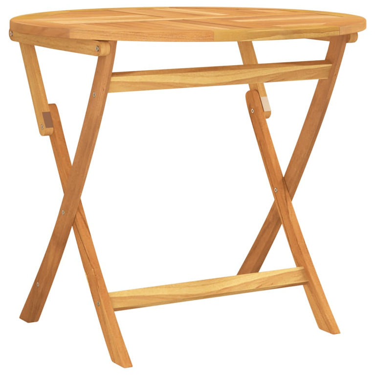 Tuintafel inklapbaar 85x76 cm massief teakhout MeubelReus