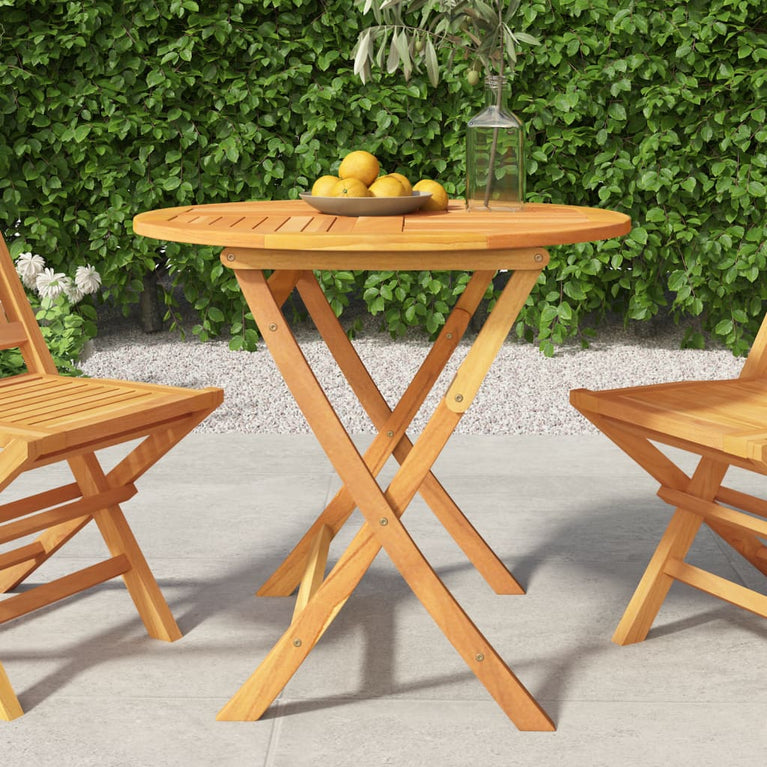 Tuintafel inklapbaar 85x76 cm massief teakhout MeubelReus