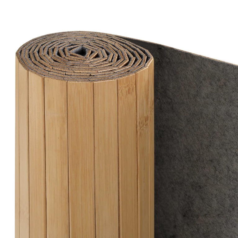 Kamerscherm 250x165 cm bamboe natuurlijk MeubelReus