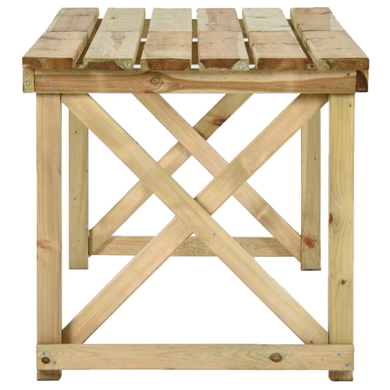 Tuintafel 160x79x75 cm hout MeubelReus