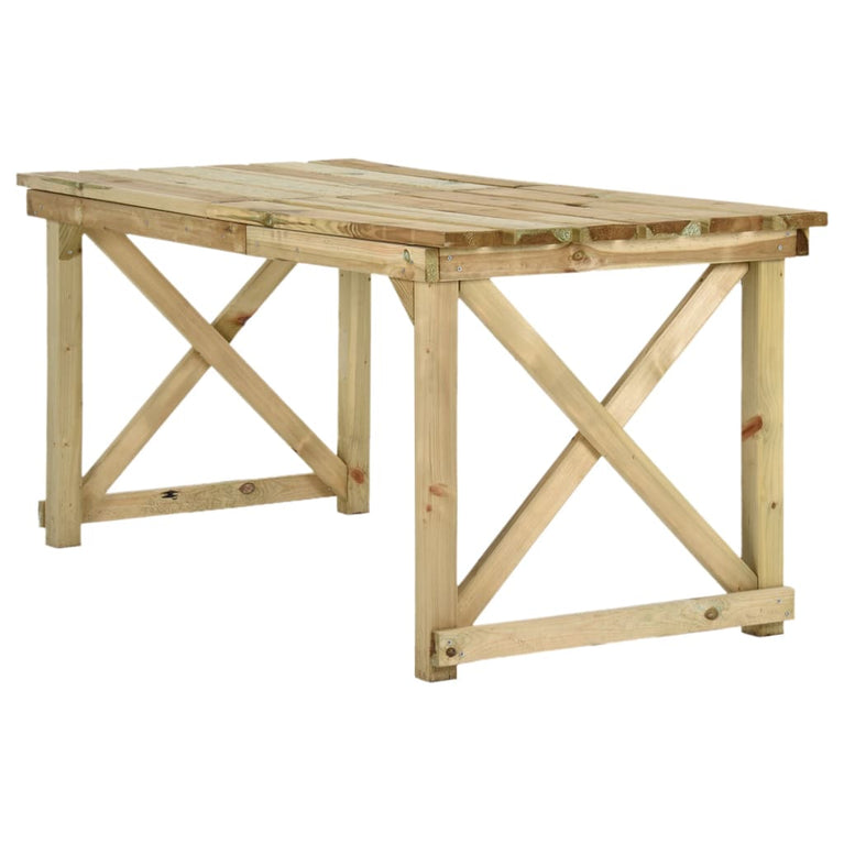 Tuintafel 160x79x75 cm hout MeubelReus