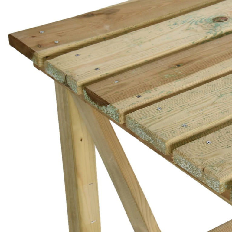 Tuintafel 160x79x75 cm hout MeubelReus
