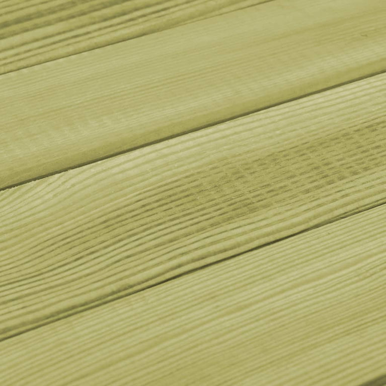 Picknicktafel met banken 90x90x58 cm geïmpregneerd grenenhout MeubelReus