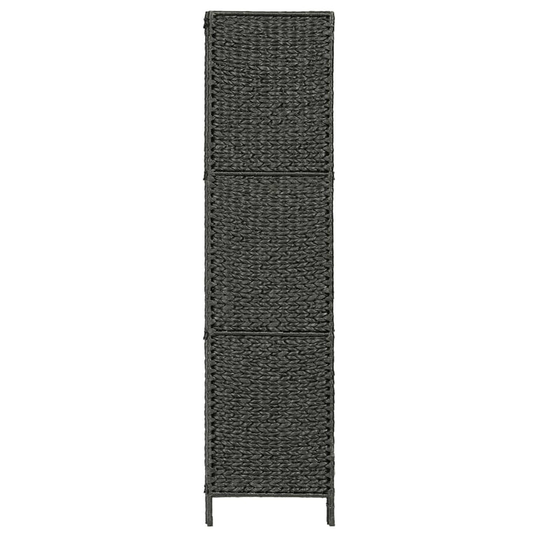 Kamerscherm met 3 panelen 116x160 cm waterhyacint zwart MeubelReus