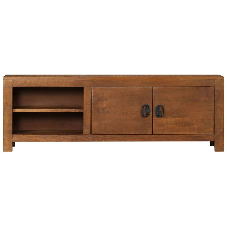 Tv-meubel 120x30x40 cm massief mangohout MeubelReus