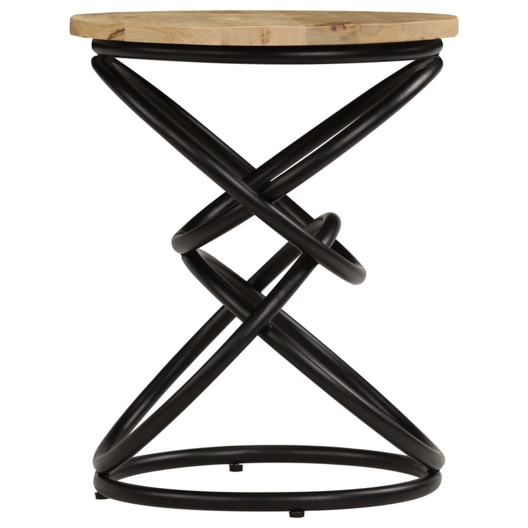 Bijzettafel 40x50 cm massief mangohout MeubelReus