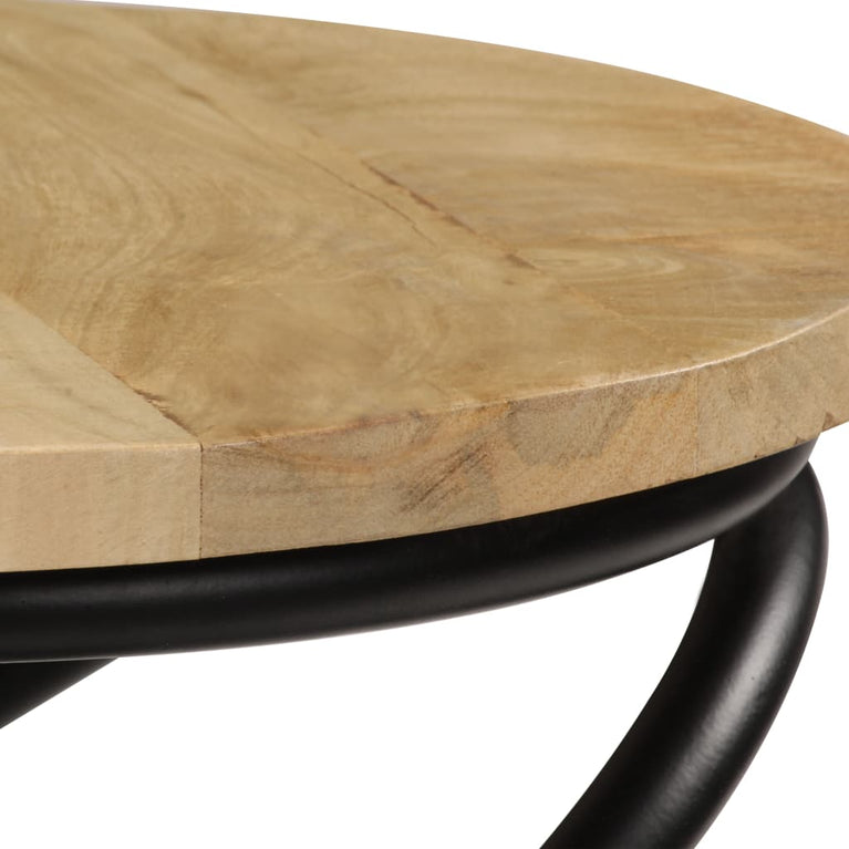 Bijzettafel 40x50 cm massief mangohout MeubelReus