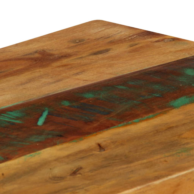 Wandtafel 120x35x76 cm massief gerecycled hout MeubelReus