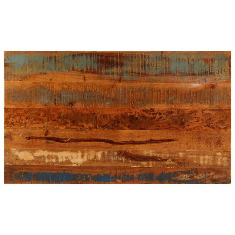 Salontafel met schap 100x60x35 cm massief gerecycled hout MeubelReus