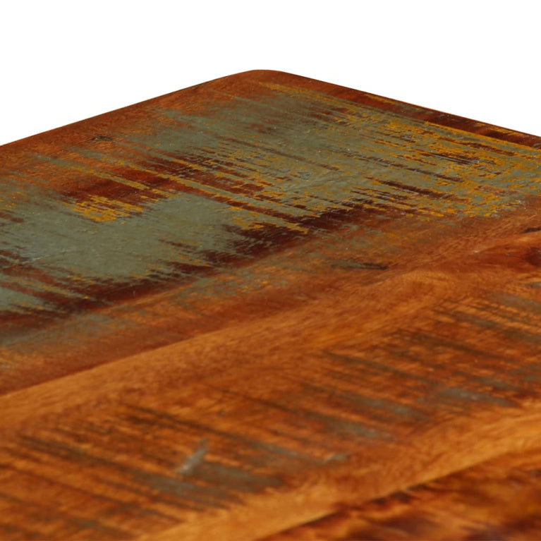 Salontafel met schap 100x60x35 cm massief gerecycled hout MeubelReus