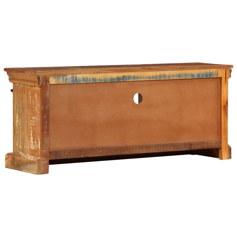 Tv-meubel 110x30x45 cm massief gerecycled hout MeubelReus