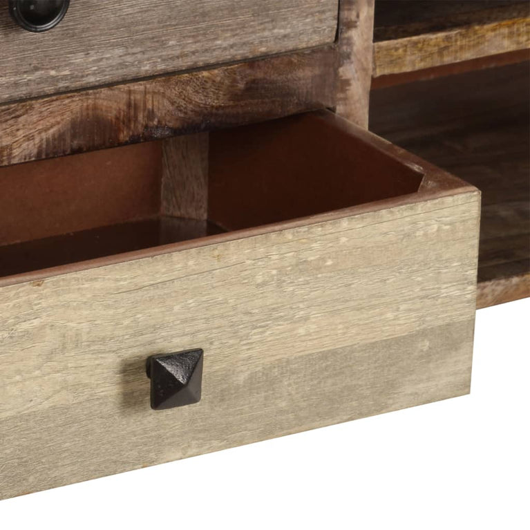 Tv-meubel 118x30x40 cm massief mangohout MeubelReus
